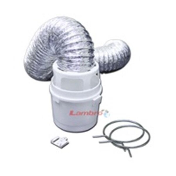 Lambro Industries Inc Lambro Industries 211L Flex Duct Lint Trap Kit 4 in. x 5 ft. 1911338 - main